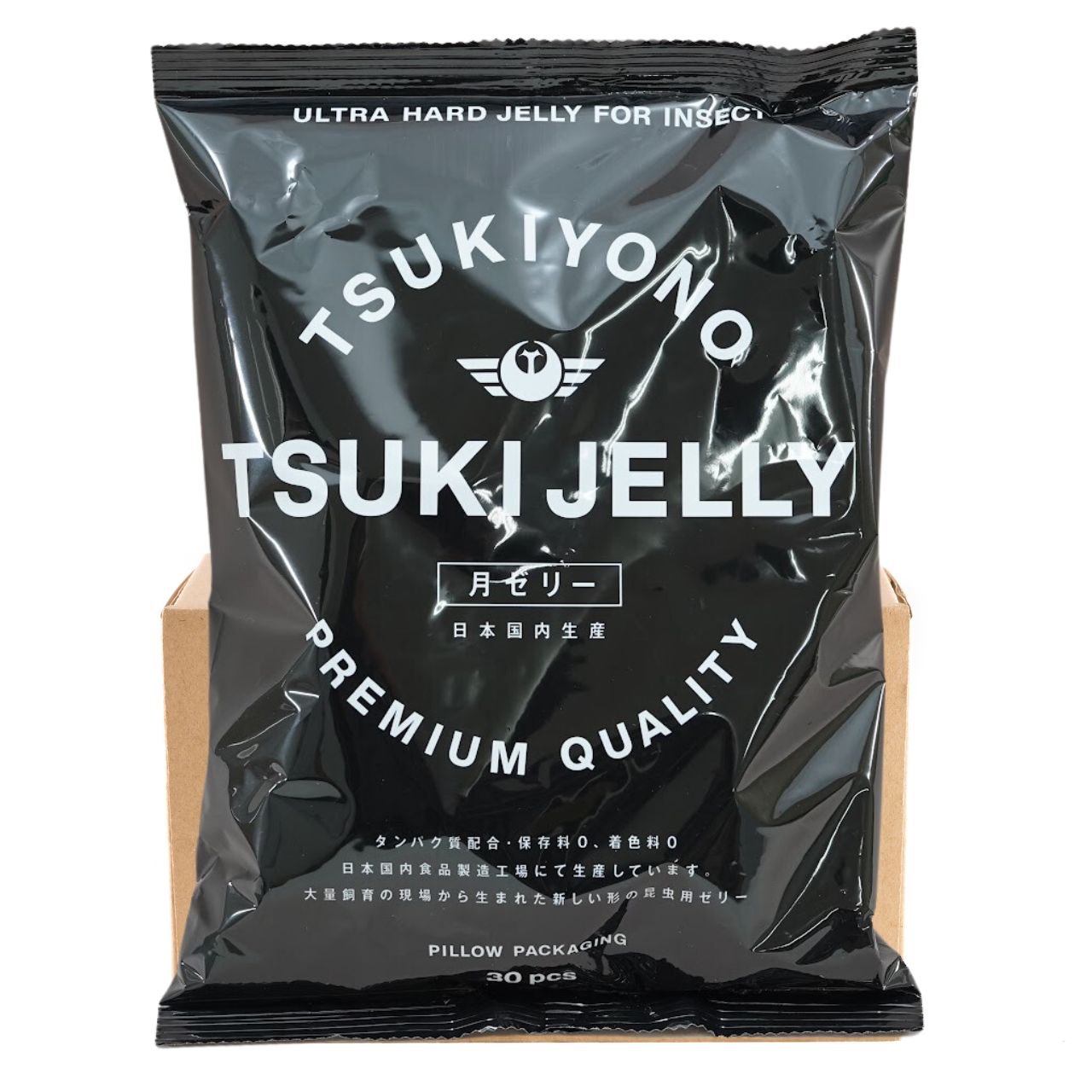 昆虫ゼリー 月ゼリー（18g×30/袋）×12袋｜割引商品｜クワガタ・カブト成虫用｜月夜野きのこ園