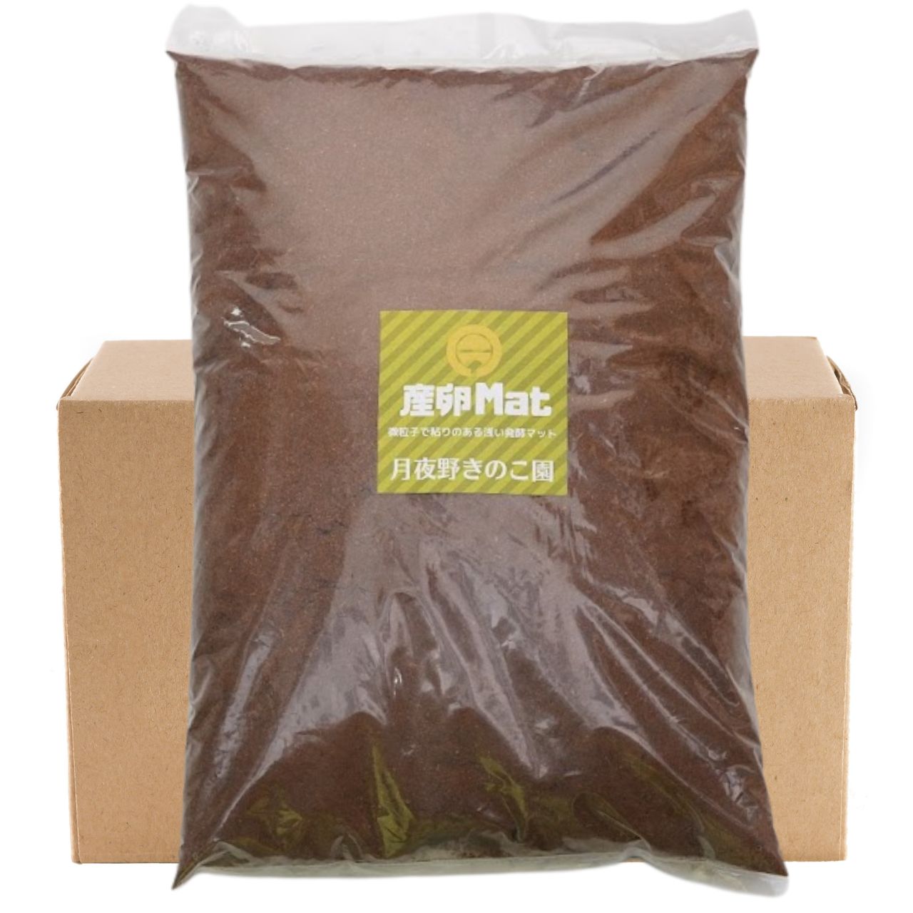 発酵マット 産卵Mat 50L（10L×5袋）｜送料込・割引商品｜クワガタ・カブト飼育用｜月夜野きのこ園
