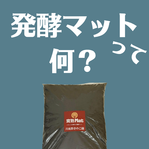 発酵マットって何？